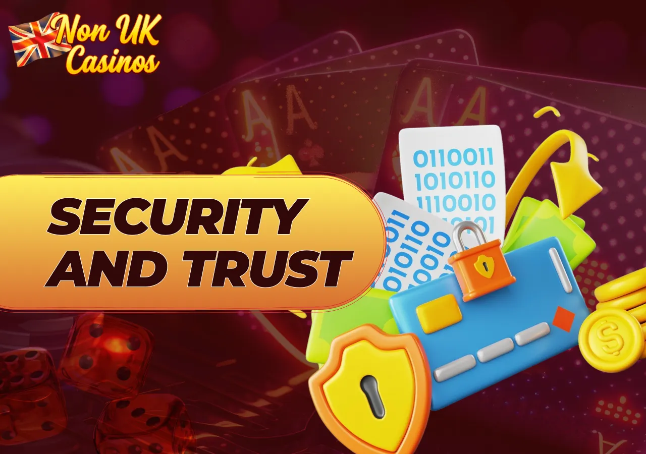 Security, trust, and player data protection in online casinos.