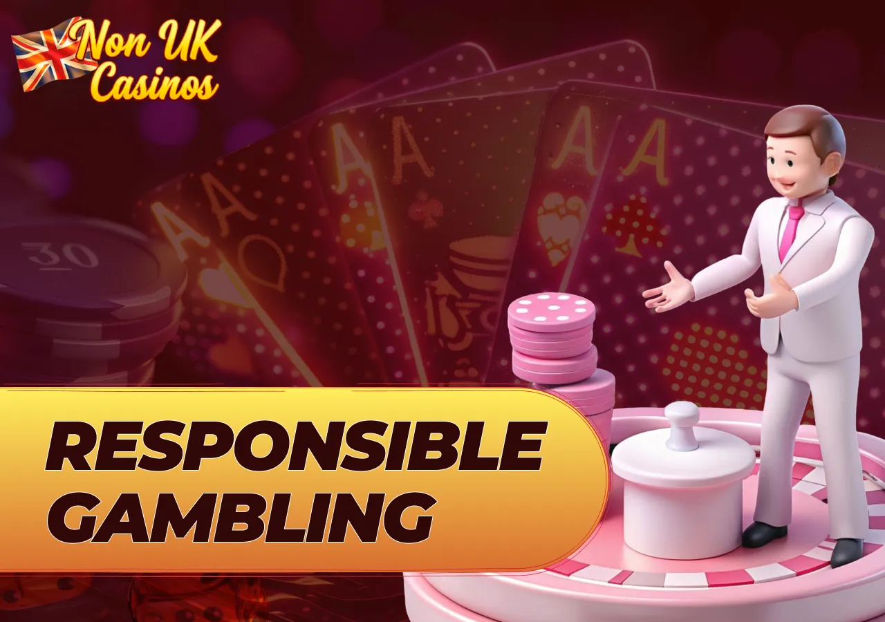 Responsible gambling tools and self-control options.